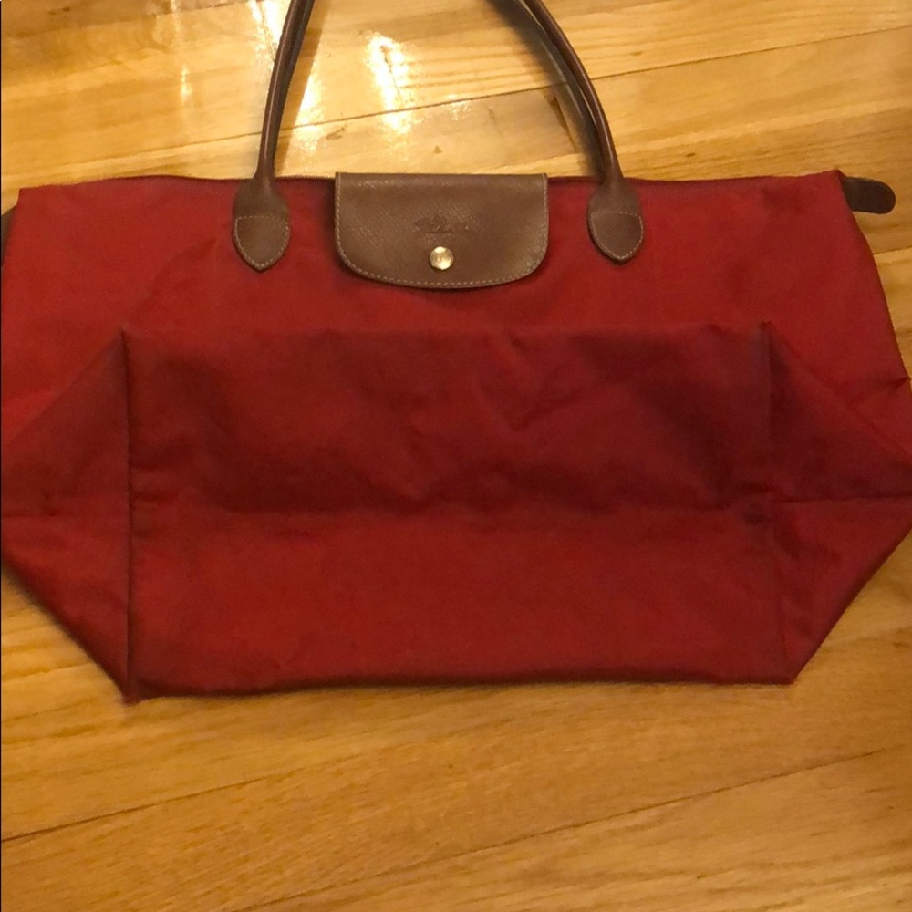 Longchamp Red Handbag - Picture 4 of 16
